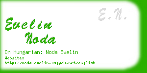 evelin noda business card